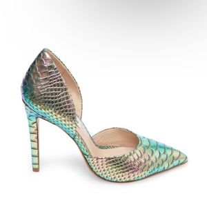 Steve Madden Hypnotic Turquoise Croco